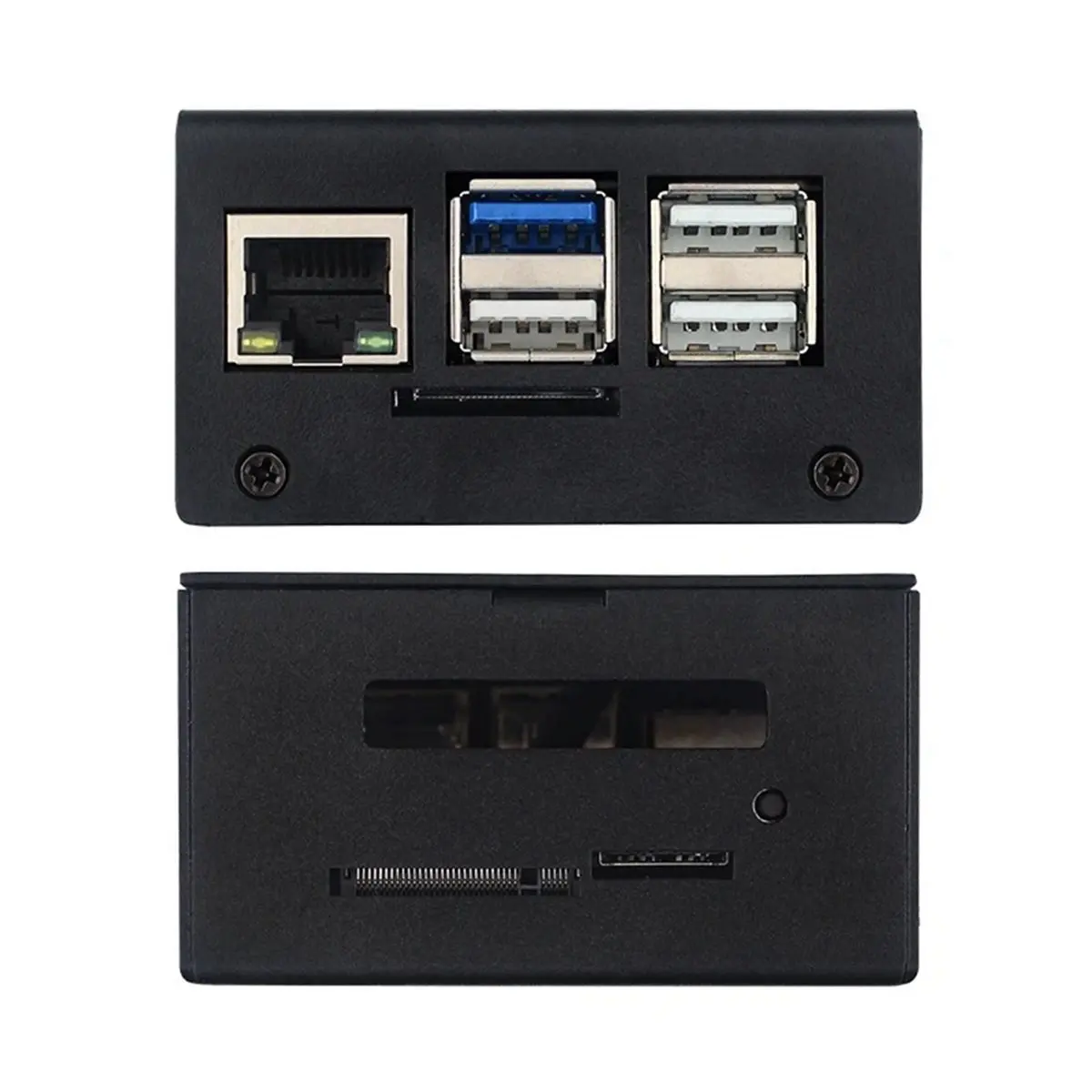 618 Mega Sale For Orange Pi 3B Metal Case with Cooling Fan and Heatinks Durable Protective Enclosure