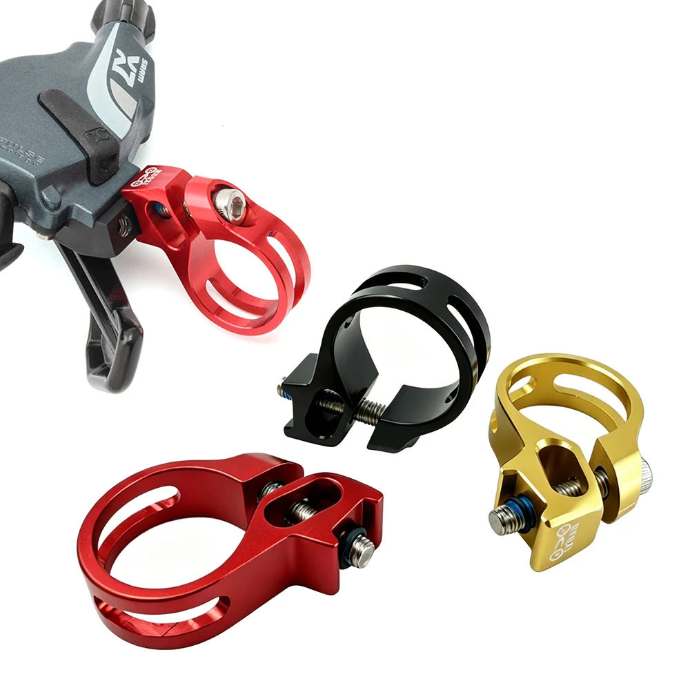 Anel de Fixação para Alavanca de Câmbio de Bicicleta MTB, Anel de Fixação de Alavanca de Marcha 22.2mm em Liga de Alumínio para SRAM X5 X7 X9 X0 XX XO1 XX1