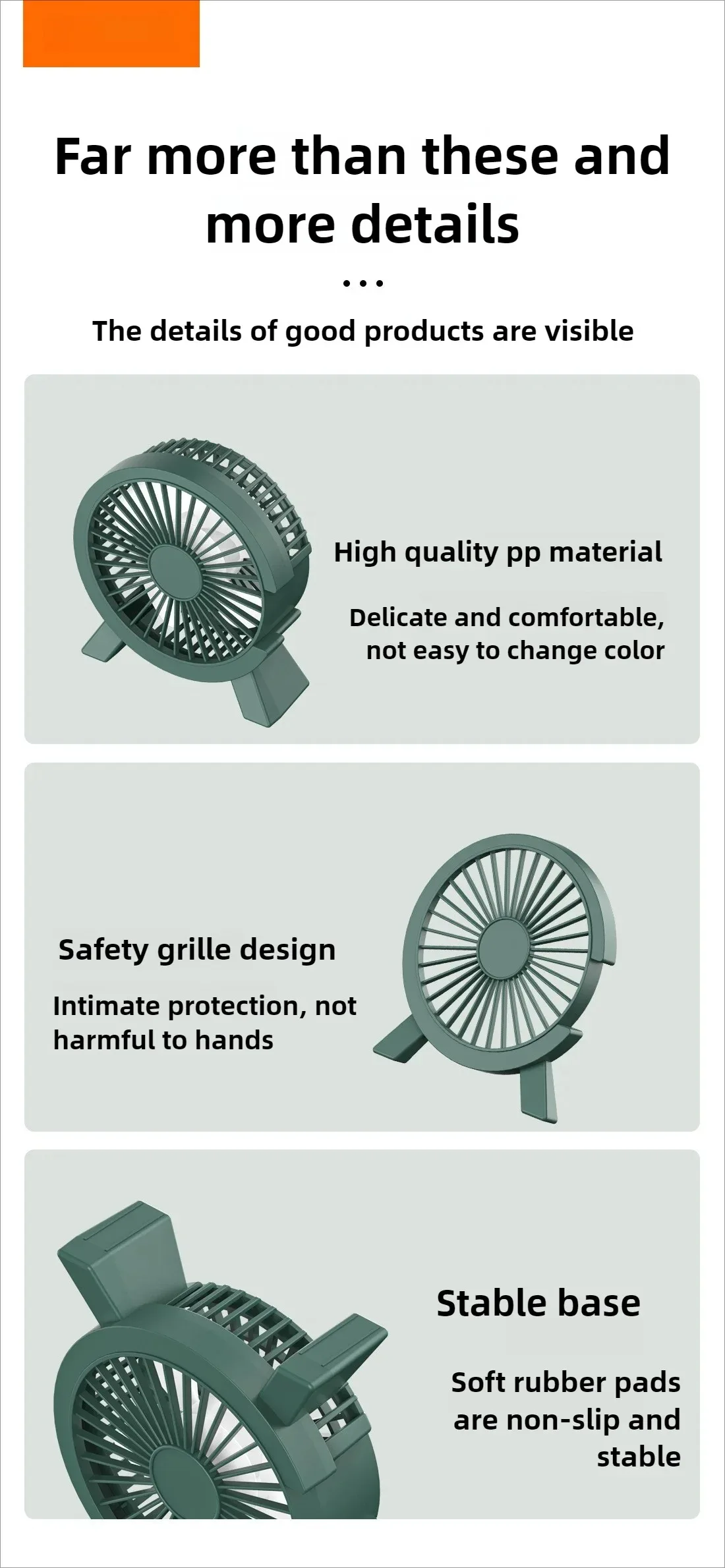 مروحة كهربائية صغيرة محمولة تبريد لأجهزة الكمبيوتر المحمولة مروحة USB صامتة للمنزل والمكتب في الهواء الطلق ومبرد سطح المكتب والتخييم وأجهزة الهواء الصغيرة