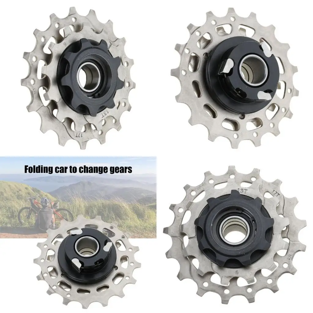 

R6FE 1Pc Bicycles Freewheels Cassette Sprocket Teeth 3 Speed Screw On Freewheels