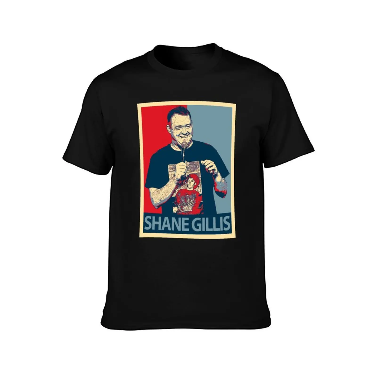 Shane Gillis T-Shirt Summer Casual Cotton Tee Oversized Streetwear Tops Vintage Graphic Print Loose Fit Short Sleeve