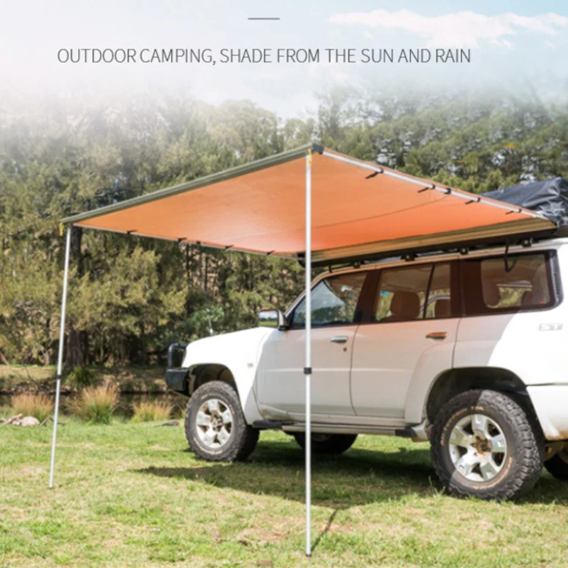 

Car Side Awning Four Seasons Universal Outdoor Skylight Side Tent Suitable For Self-Driving Camping Waterproof Sunscreen