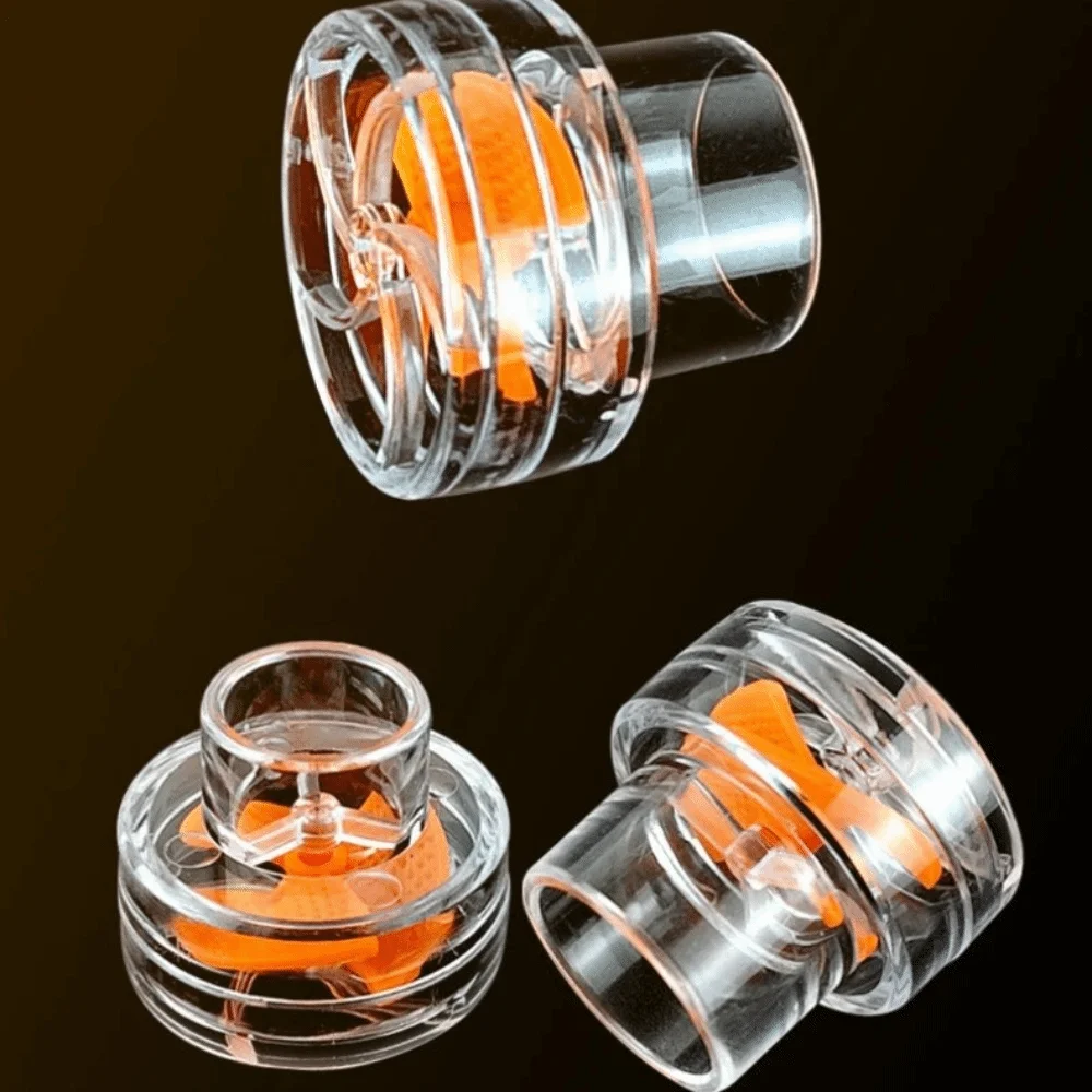 Plastic Wave Maker Nozzle Orange 360° Rotatable Return Flow Connector DIY Aquarium Outlet Fitting Marine Reef Tank