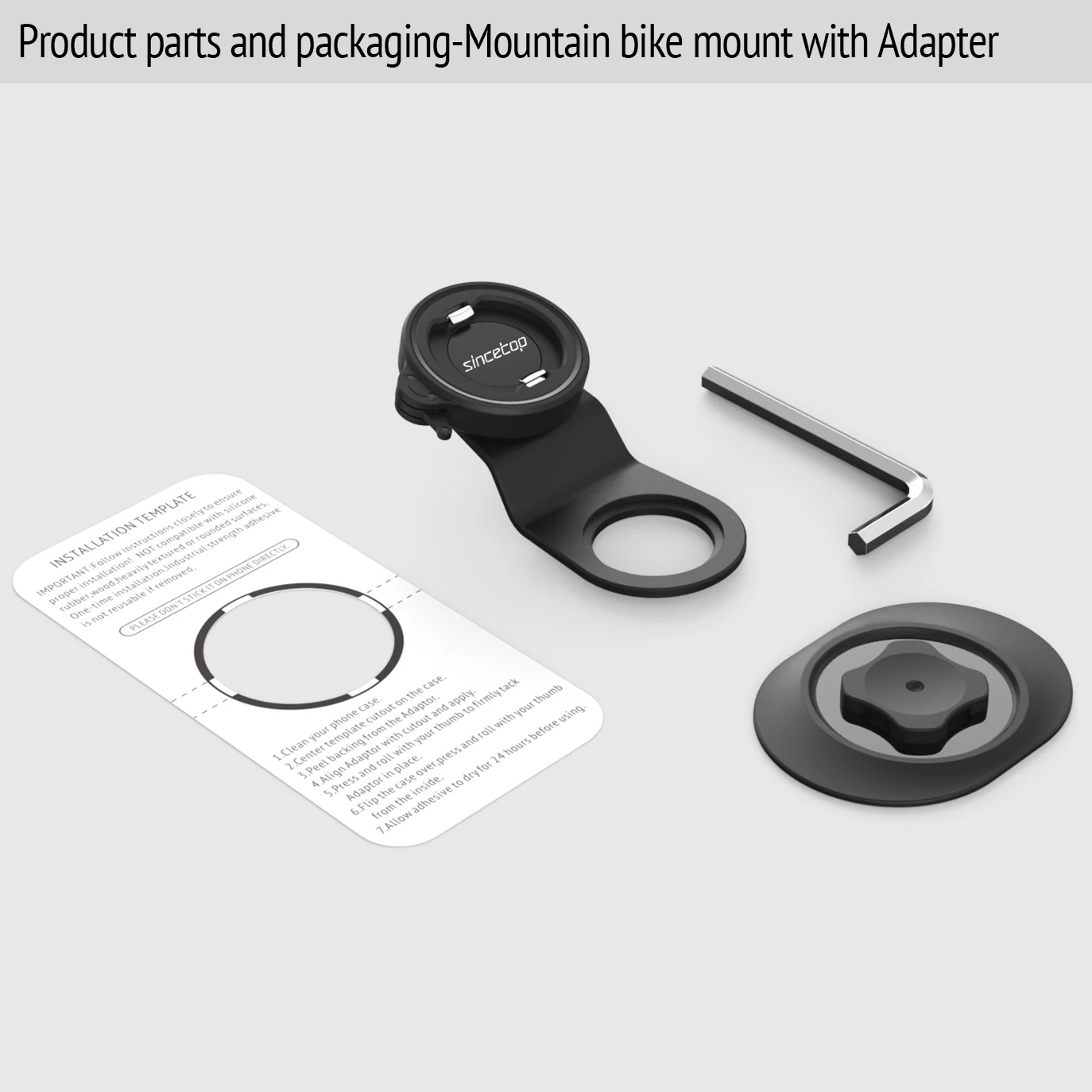 Fahrrad-Vorbau-Telefonhalterung, Mountainbike-Telefonhalter, universeller Aluminium-Lenker, Handy, Radfahren, MTB, schnelles Befestigen/Entnehmen – Detail 10