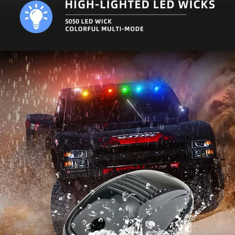 Cab Roof Marker Lights Shockproof Dustproof Roof Lights High-Intensity Cab Light Easy Remote Control Roof Marker Lights