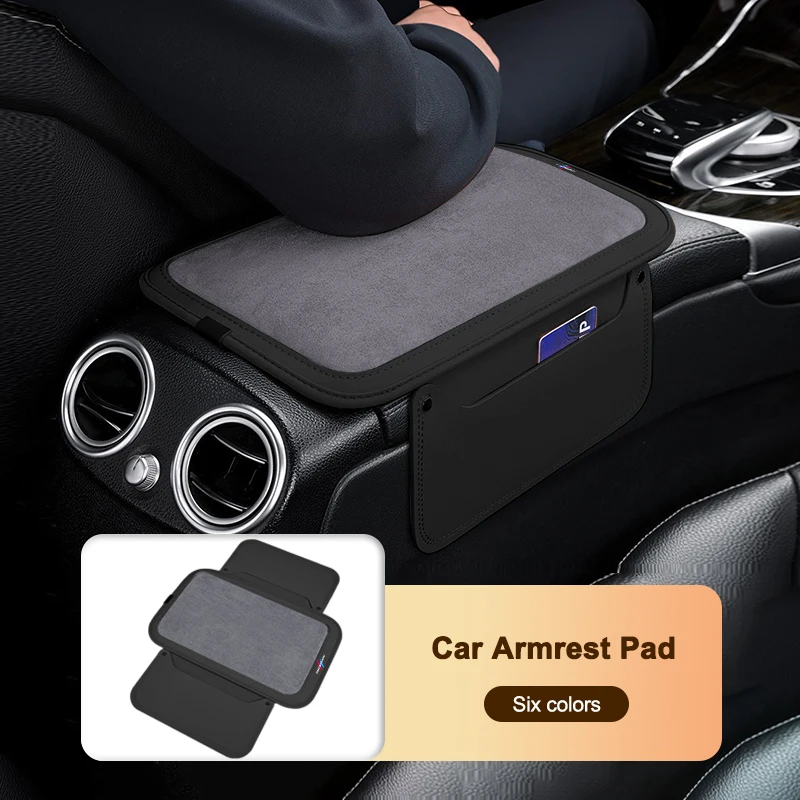 

Car Central Armrest Cushion Non-slip Storage Protective Pad For BMW performance X3 X4 F30 F06 F02 M3 M5 F20 F10 F18 F22 F01
