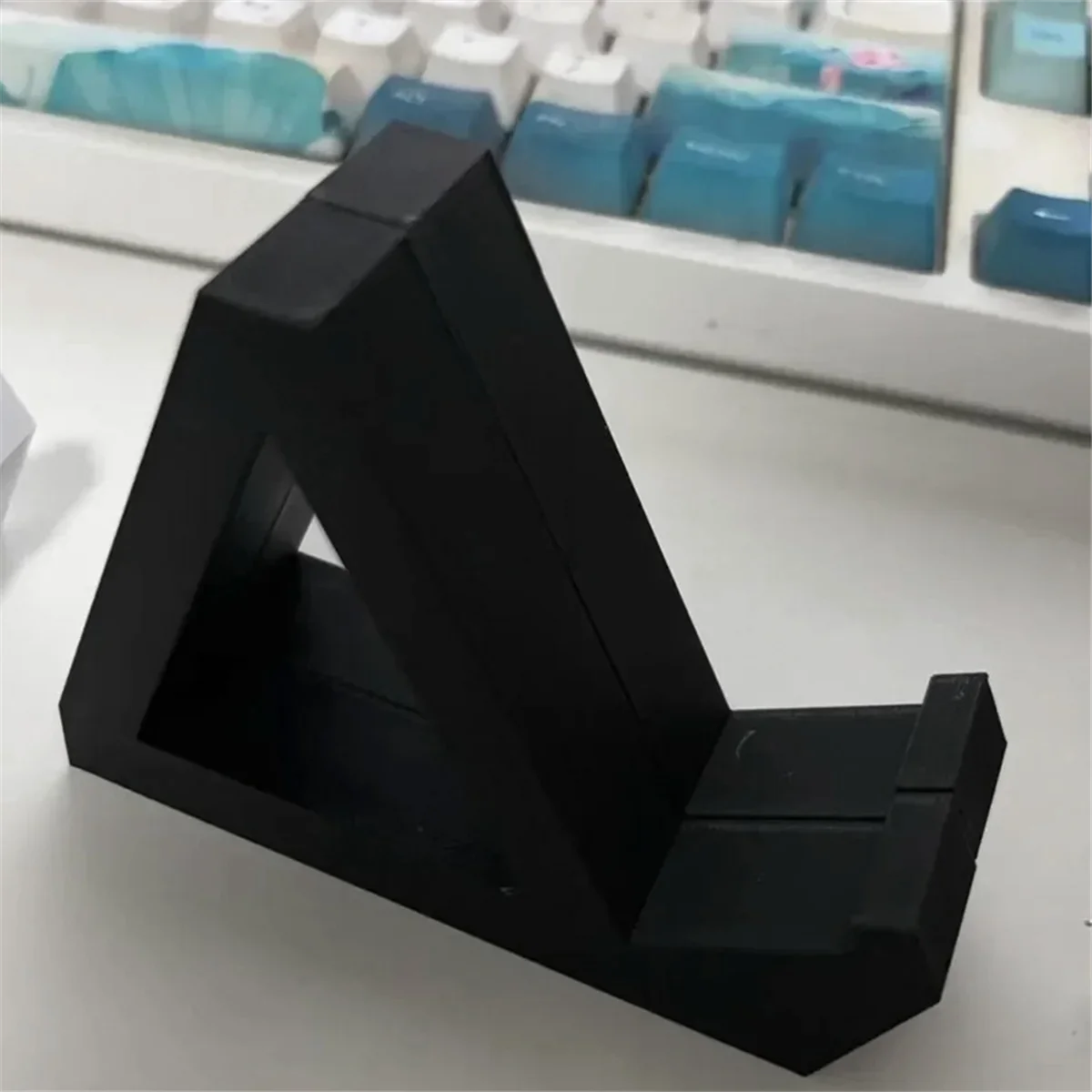 ADP-Keyboard Display Stand 3D Printing for Computer Mechanical Keyboard Holder Layer Rack Tray Accessories Black