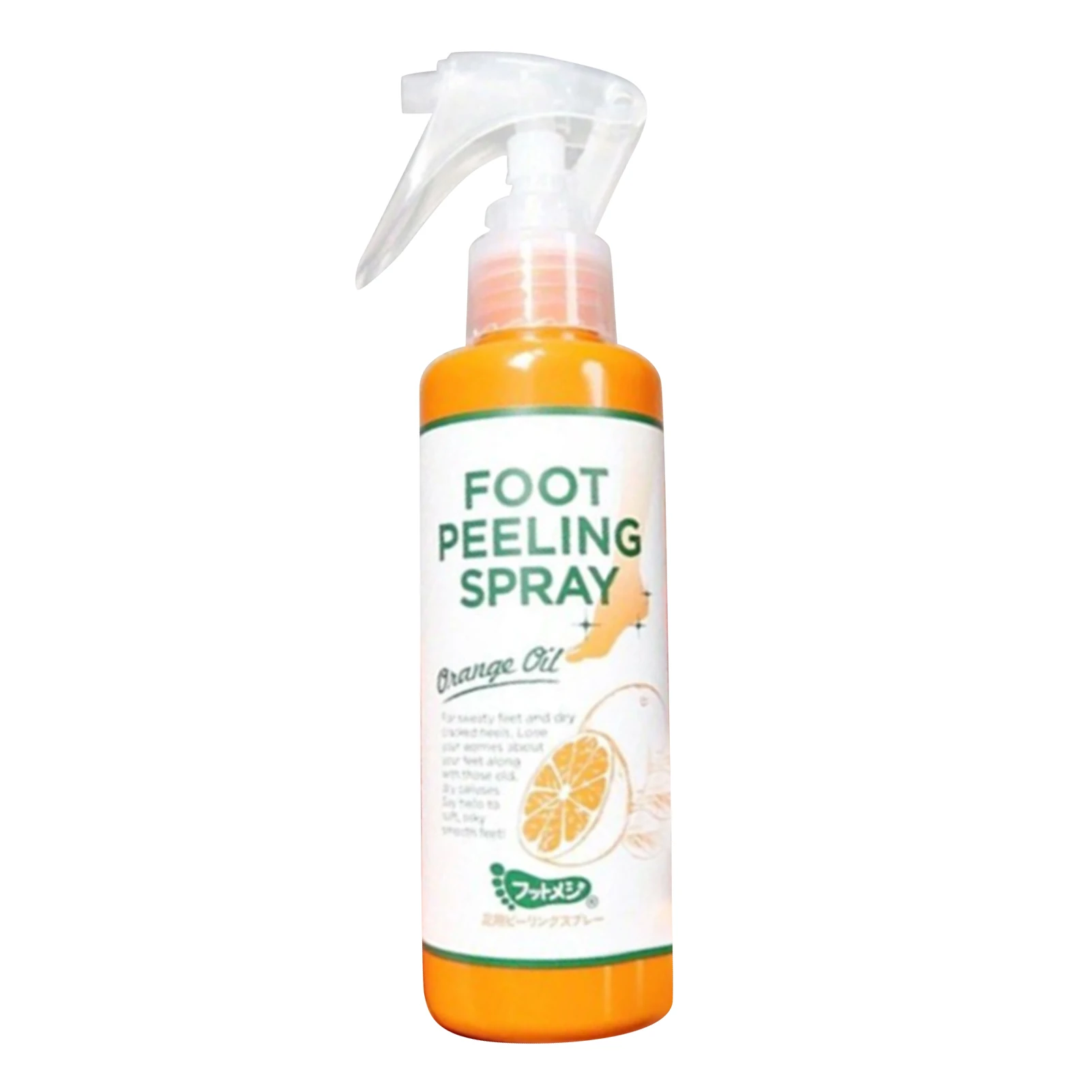 100ml Foot Peeling Spray Elbow Exfoliating Essence Pedicure Cosmetics Non-Irritating Moisturizing Clean & Brighten Skin