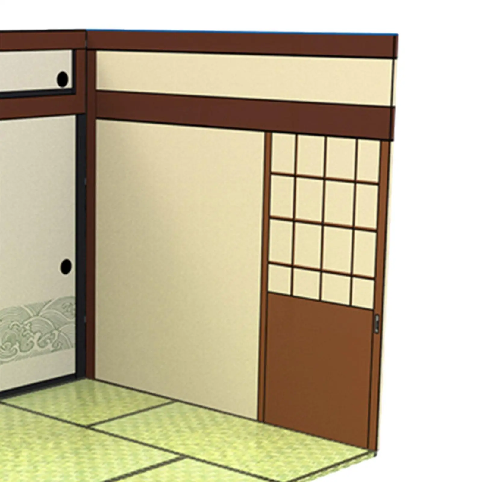 

1:12 Backdrop Organizer Display for Action Figures Ob11 BJD Dolls Models Car