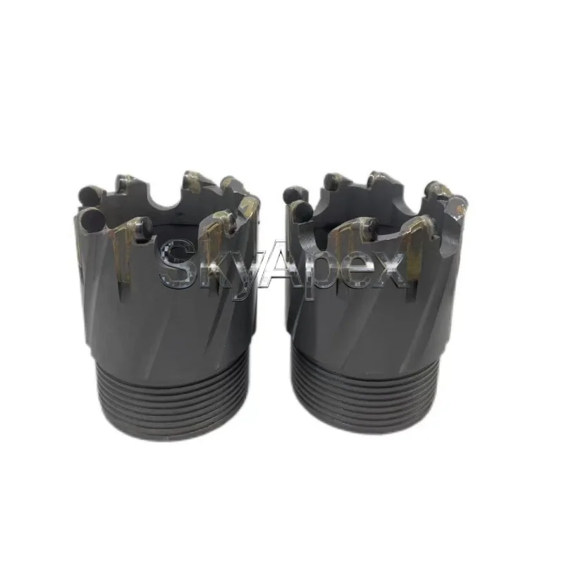 1PC Type 91 Super Thick Ball Tooth PDC Drill Bit For Cobble Layer Complex Formation Ultra Wear Resistant Strong Gauge Protection