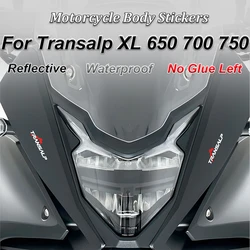 Adesivi moto decalcomania riflettente impermeabile Transalp XL750 2023 per accessori Honda 600 650 700 750 V XL700V XL650V XL600V