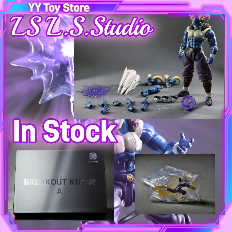 In Stock LS Studio Dragon Ball MORO Breakout Kings MORO Agent Killer Action Figures Figure Statue modle Collection Gift Toy