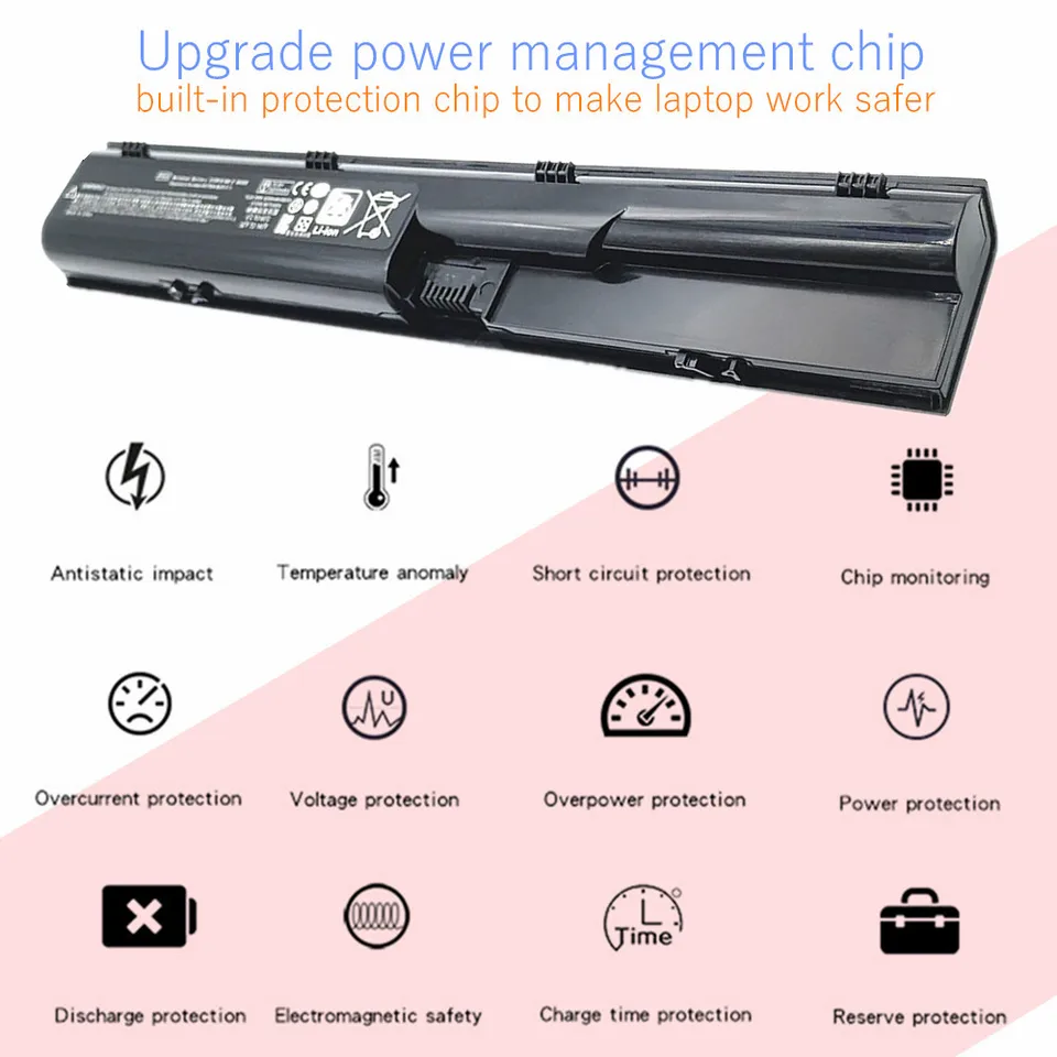 HP ProBook 4530s Battery 4001mAh 11.1V 6 Cell