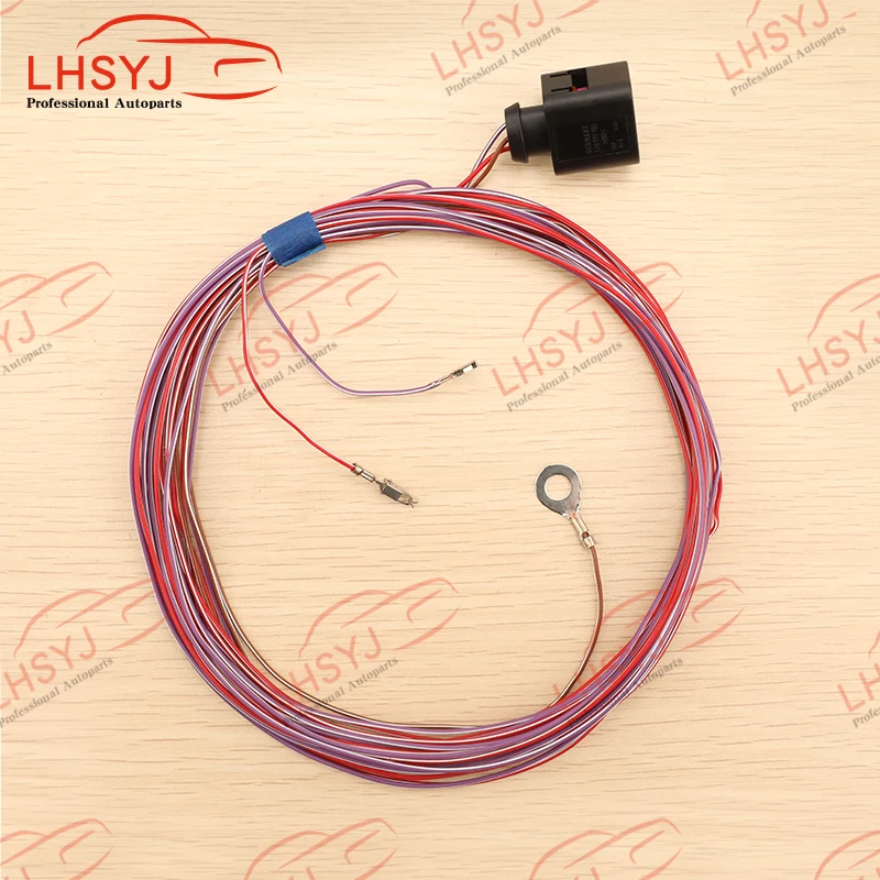 LHSYJ Auto Car Security Alarm Siren Speaker Horn With Cable Harness For VW Golf 7 MK7 MQB Passat B8 Tiguan 5Q0951605A 5Q0951605