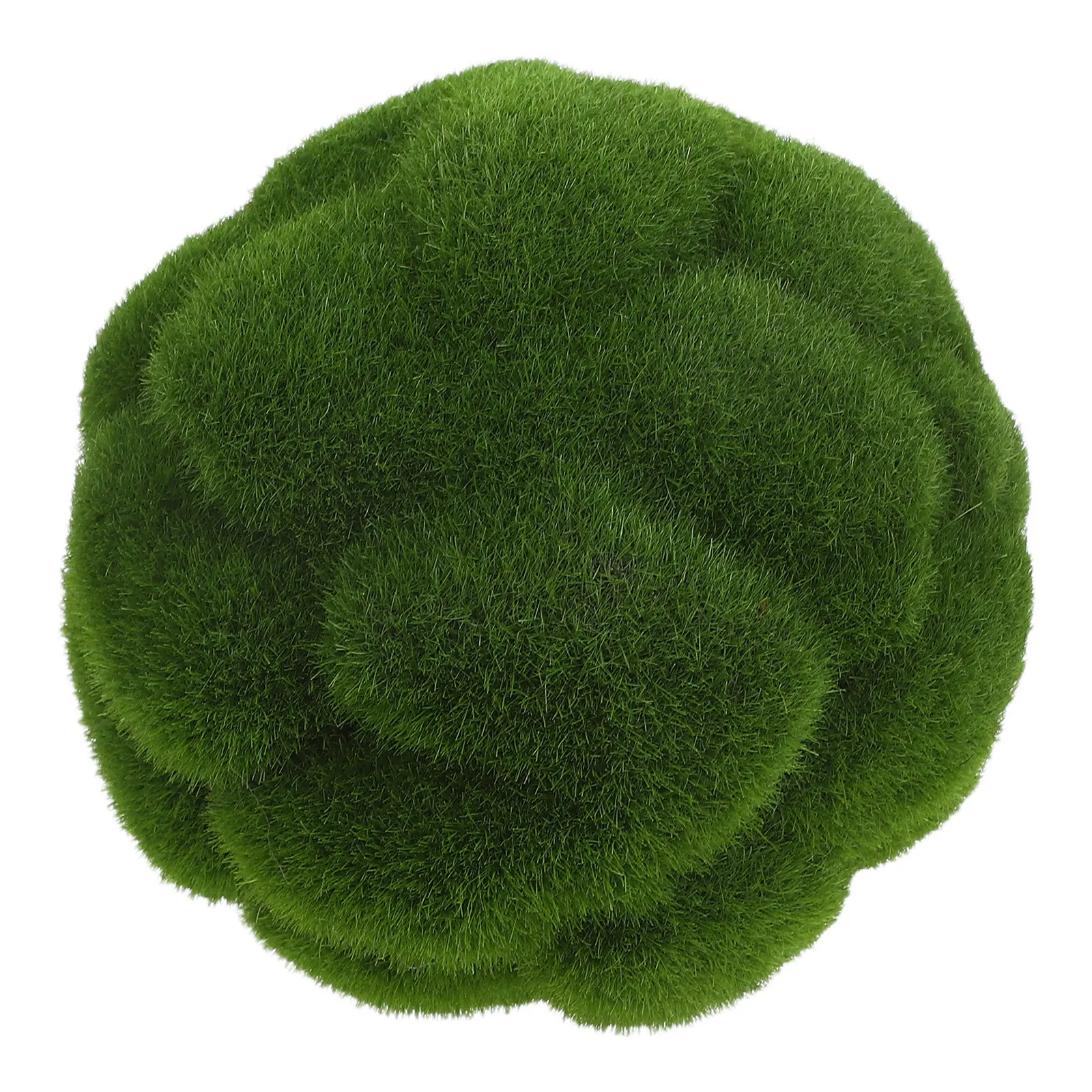 Lifelike Artificial Moss Ball Home Decoration for Indoor Use Window Display Table Decor Shelf Accent Floor Arrangement Natural