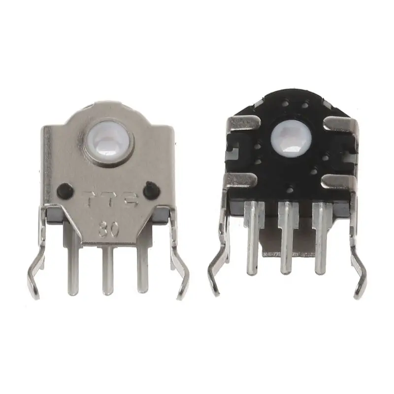 J78A 1PC TTC 8mm Encoder Mouse Decoder Inti Putih 24 Juta Klik Umur Panjang Sangat Akurat untuk Logitech Razer Mouse Wheel