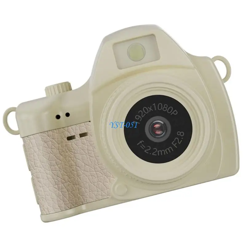 E15A Rechargeable Kids Camera with Color Screen and Manual Controls 180mAh Battery
