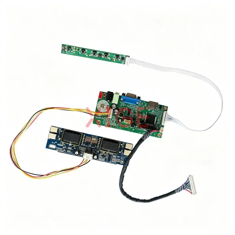 

For CLAA220WA01 CLAA201WA04 M190Z1 M210W1 Monitor Controller Drive Board DIY Kit 1680x1050 LVDS 30-Pin HDMI+VGA 4-CCFL 1680*1050