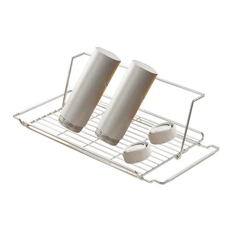 

Drying Rack For Dishes Metal Dish Drying Rack Drainer Stainless Steel Strainer Extendable Utensil Holder Storage Organizer Over