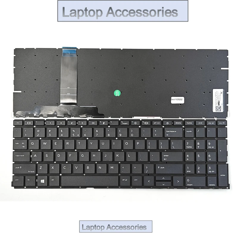 FNew For HP ZBook Power G7 ZBook Power G8 Mobile Workstation Laptop Keyboard US Black With Backlit
