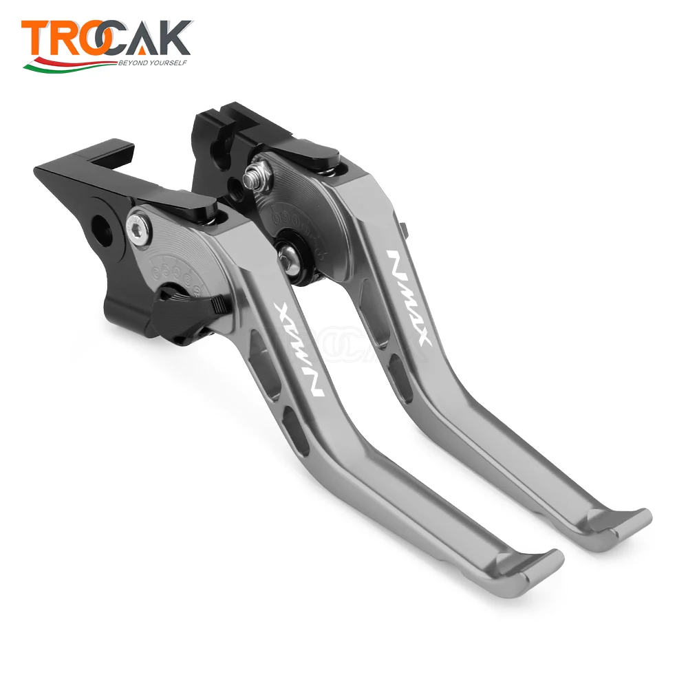 Scooter Accessories Adjustable Brake Clutch Levers For YAMAHA NMAX 155 NMAX155 NMAX 125 NMAX 150 N-MAX 125 155 2015-2023