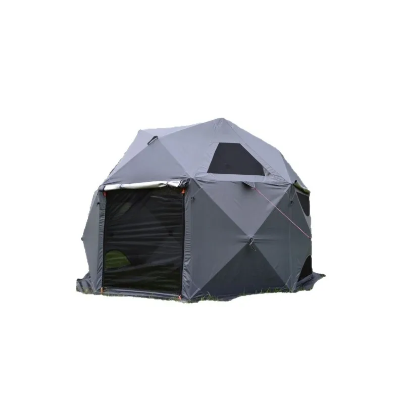 Family mosquito-proof sunscreen ball tent, outdoor fully automatic folding camping, foldable camping