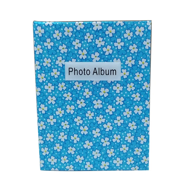 Customized. Fabric Small Floral Photo Album 6 Inch Photos Insert Style Family Album Book Album