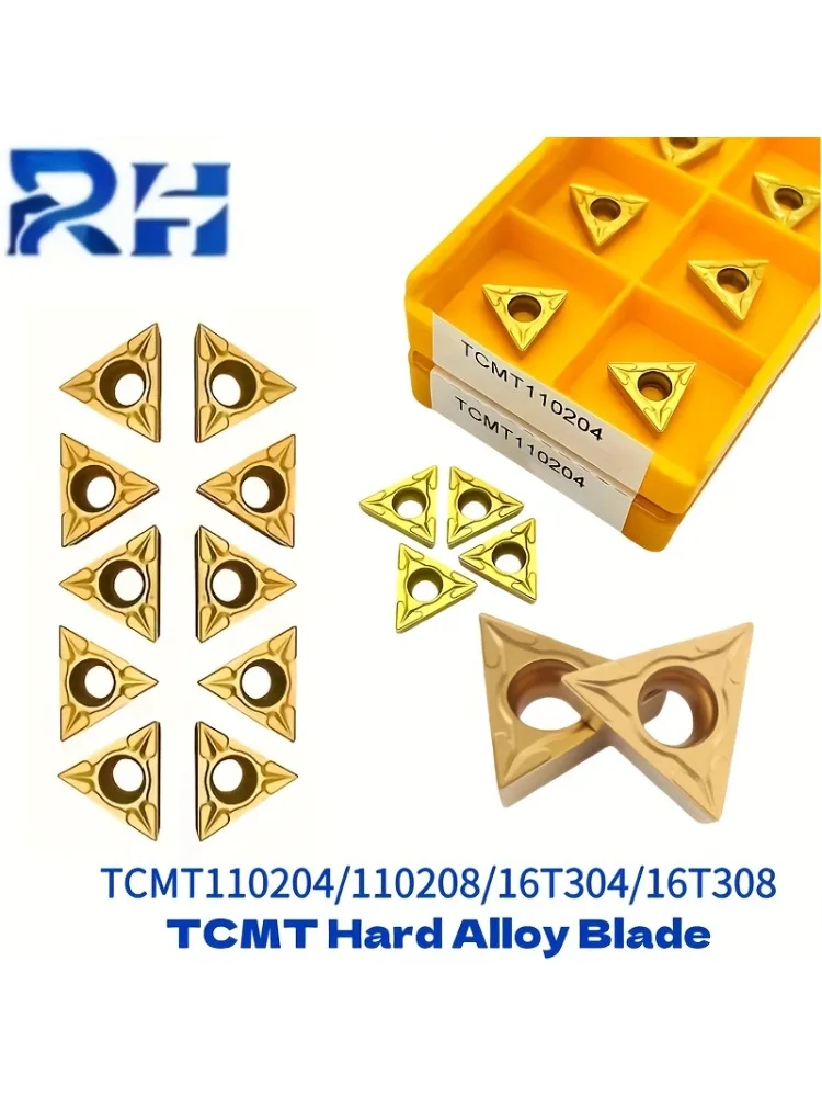 

TCMT110204 TCMT110208 TCMT16T304 TCMT16T308 Твердосплавная токарная вставка Высокое качество TCMT Токарный станок с ЧПУ Токарный инструмент по металлу