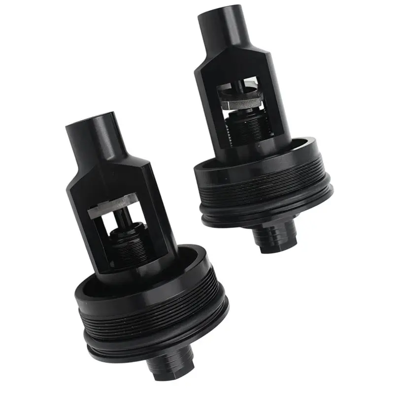 Fork Covers Preload Adjustable Fork Bolt Caps Front Tube For CLX700 800MT KOVE 525X KE500X-X59A