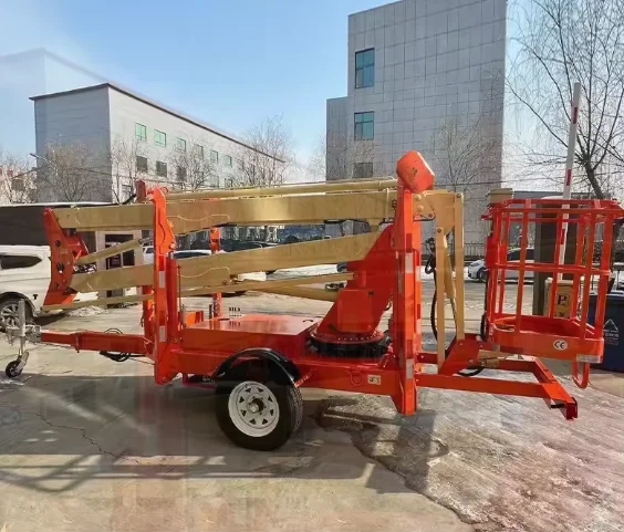 Customized New Electric Articulated Lift Frame With Steel Aluminum Alloy Folding Arm Platform Lifts For Hotels Hoists On Sale Fr