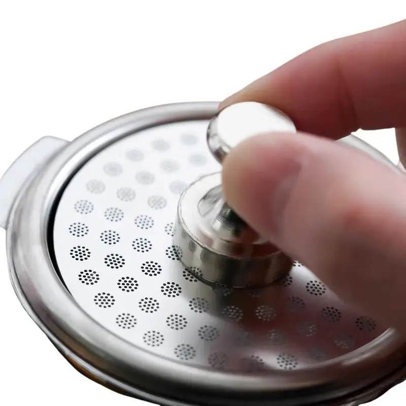 [CL] Espresso Puck Screen Magnetgriff Wiederverwendbar 51/53/58mm Kaffeefilternetz Magnet-Set Barista Espresso Kaffee-Werkzeug[CL] – Detail 9
