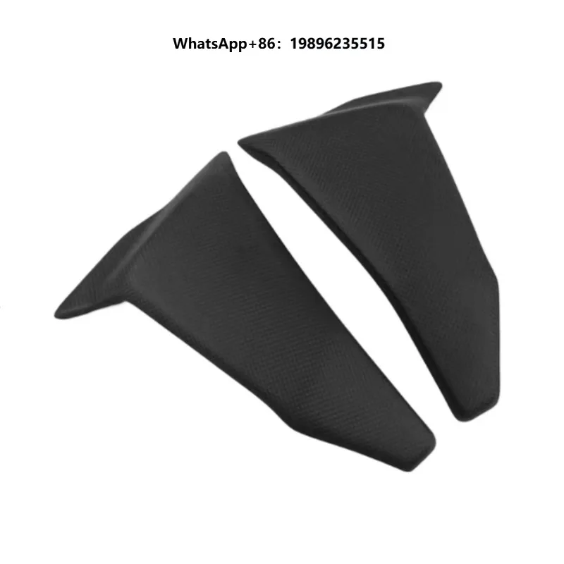 100% Dry Carbon Fiber Motorcycle Water Tank Side Panels Fairing Kit Modified Part