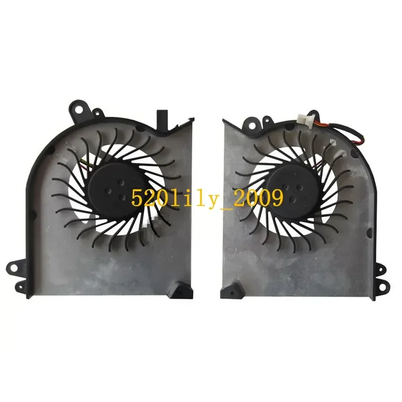 for MSI GS60 2PC 2QD 6QE 6QC Notebook CPU GPU Cooling Fan Ghost Series Laptop Heatsink Cooler Replacement Parts