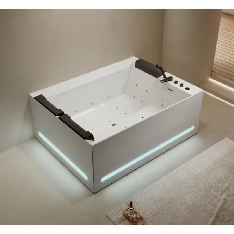 for freestanding bathtub high quality bubble spa bathroom 2 person whirlpool jacuzzi factory price
