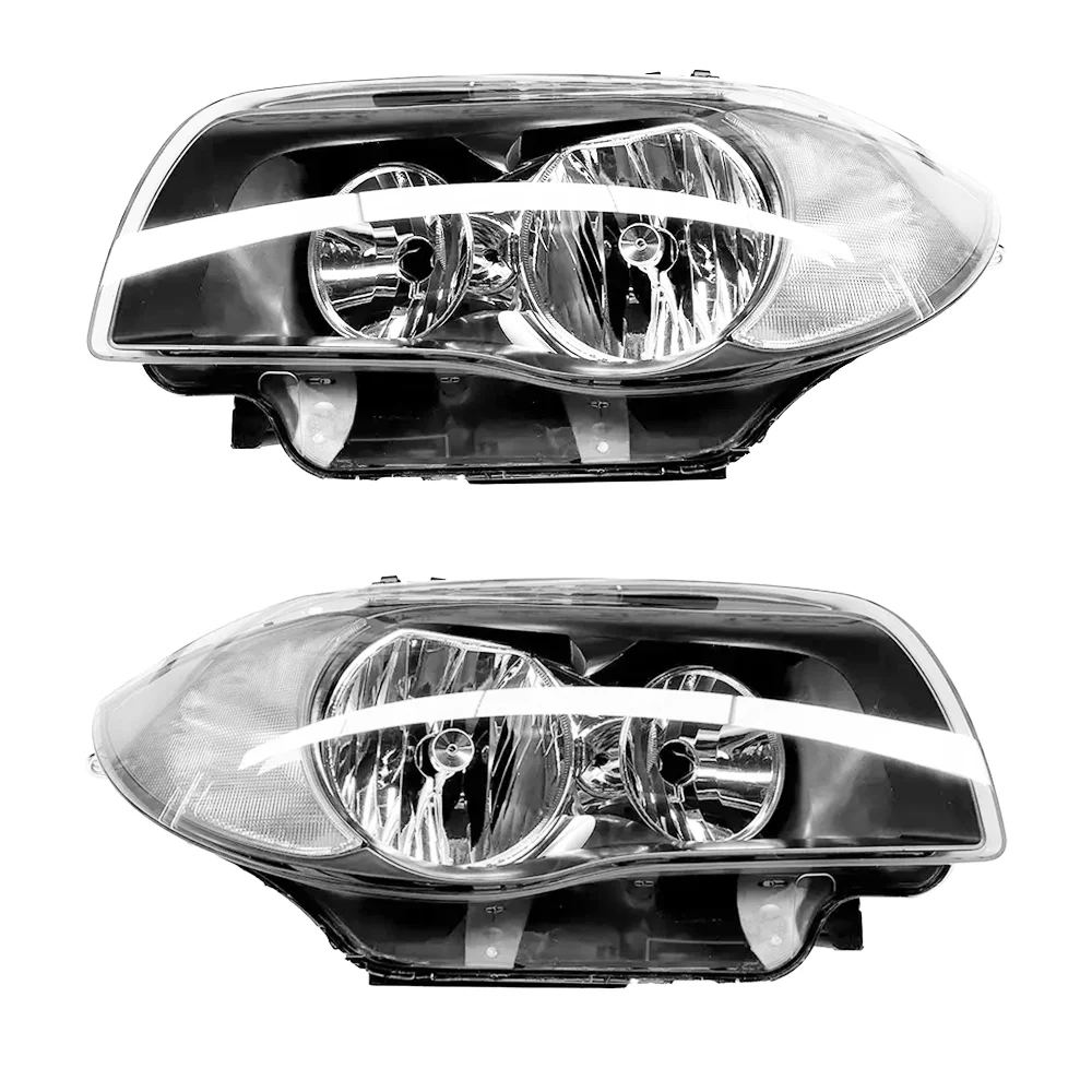 

1pcs CAR headlight for bmw E81 120I N46N E88 118I N46N E82 120I N46N Illuminator LED headlight Xenon light Daytime running light