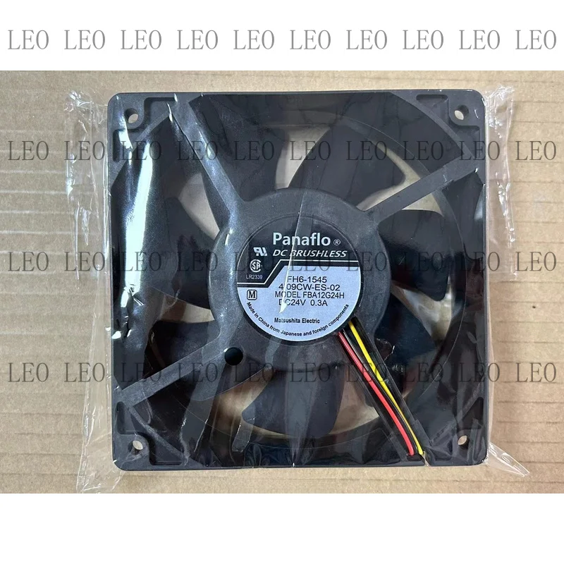 MY 1PCS For Panaflo FBA12G24H 12CM 12038 24V 0.3A cooling fan 3pin