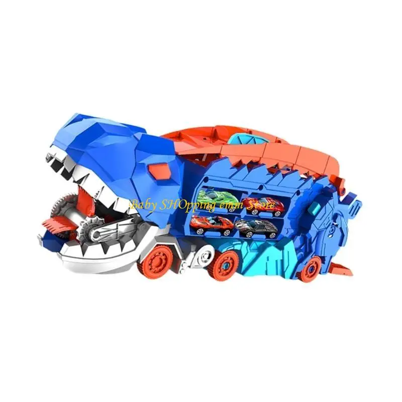 

23GD детей Dinosaur Rex Track Car Toy Set с 2 Car Creative Play для 3+