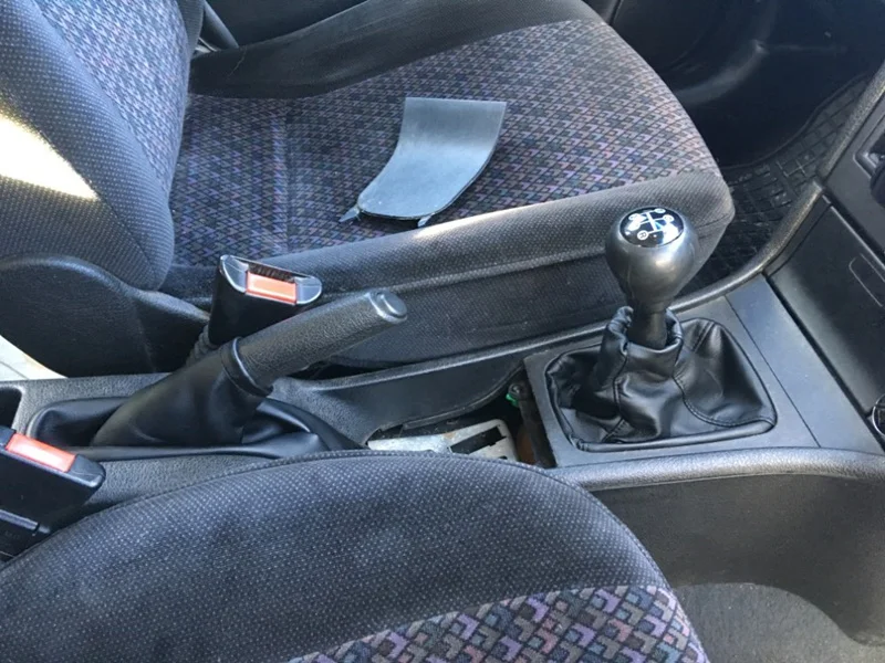 5-Gang-Schaltknauf für Opel Vauxhall Astra II G Zafira A 1998–2010 mit Gamasche, Kofferraumabdeckung, Handbremsengehäuse, Autozubehör – Detail 22