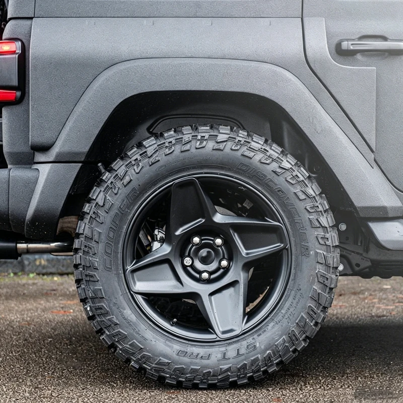 Widened Beadlock Forged Alloy Wheels High Load Impact Resistant Off-Road Modification RimsECE R124 E‑Mark JWL