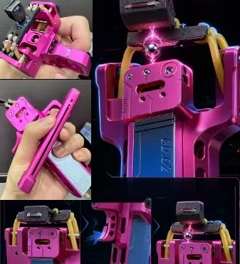NEW All Aluminum Alloy Entertainment EDC Automatic Loading Rapid Fire Competitive Special Powerful High-precision Hunting Tool