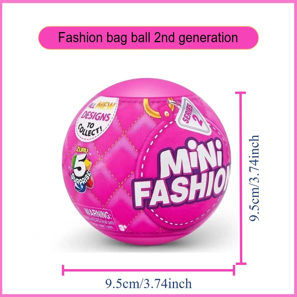 ZURU Mini mode 5 Capsule Surprise série 2 jouet mystère Mini marques jouet à collectionner boîte mystère pour miniature originale