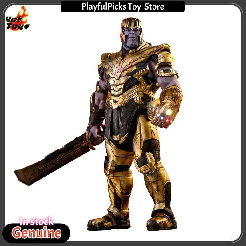 Figura de Acción Original de Thanos de Hot Toys, Escala 1/6, Los Vengadores: Endgame, MMS529 3.0, en Existencia, Modelo Articulado, Juguete Coleccionable, Regalo