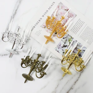 Trang trí bánh castroad của Ins Luxury, đồ dùng cắm nhỏ, chủ đề châu Âu, tiệc sinh nhật, hôn nhân, nấu ăn, cô gái 8 Velas nến bán hàng chính - №8