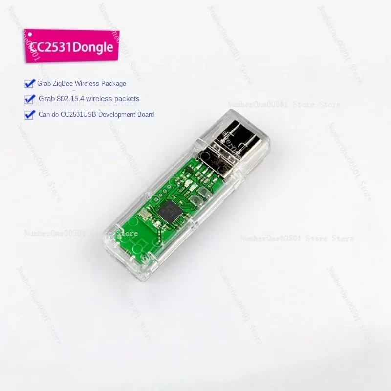 

CC2531 USB dongle protocol analyzer, packet capture, development board, border router