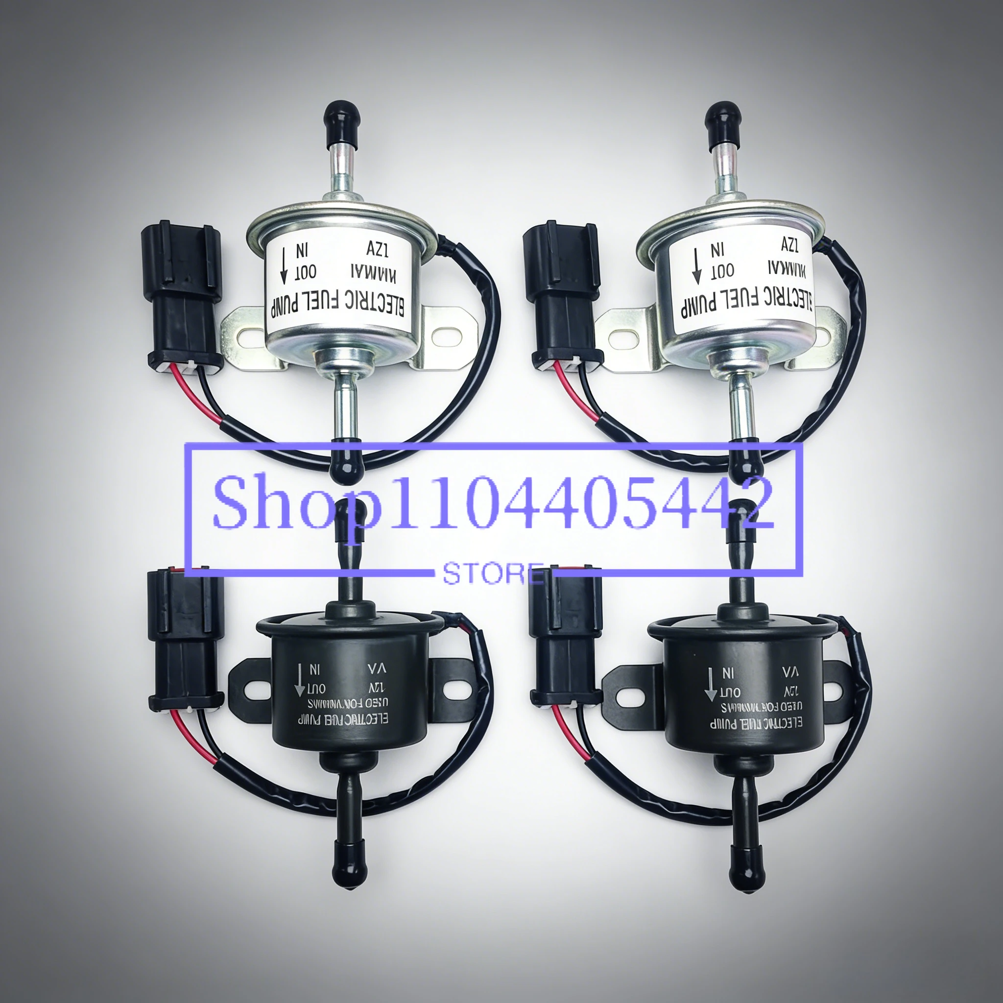 129612-52100 For Excavator Parts Car 12V 24V Fuel Feed Pump Electronic Fuel Pump Low Pressure 4TNV98 3TNV88 TB230