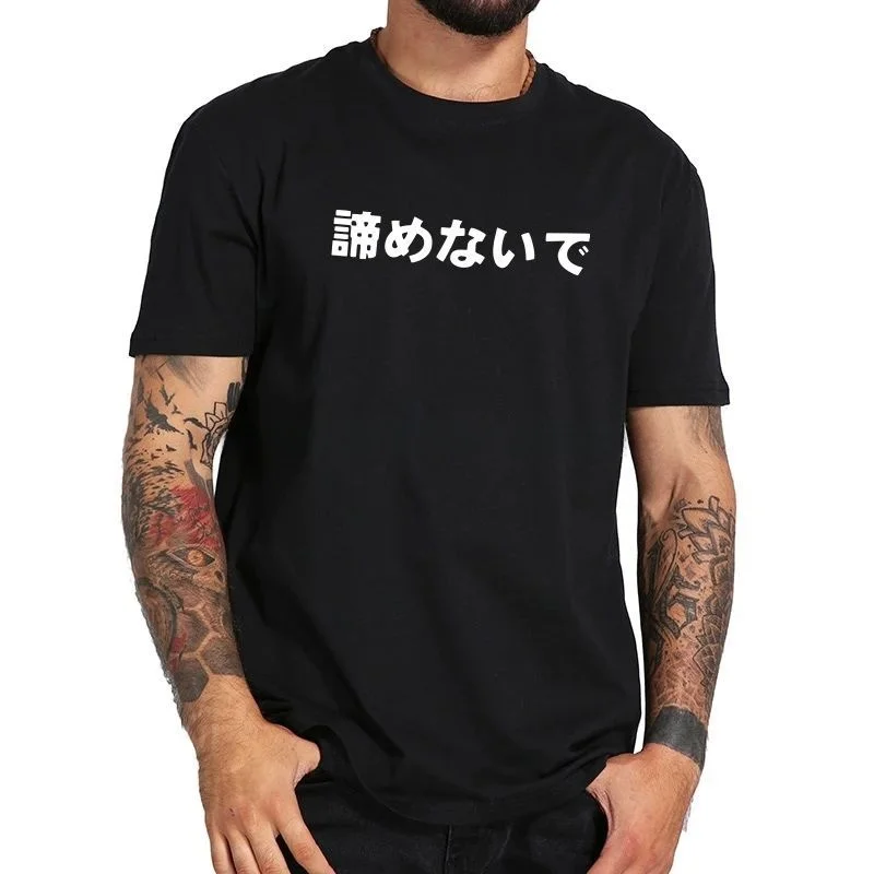 Loose Fit High Quality EU Size Men's T-Shirt Top Drawstring Hooded Customizable Hand-Painted Design Service