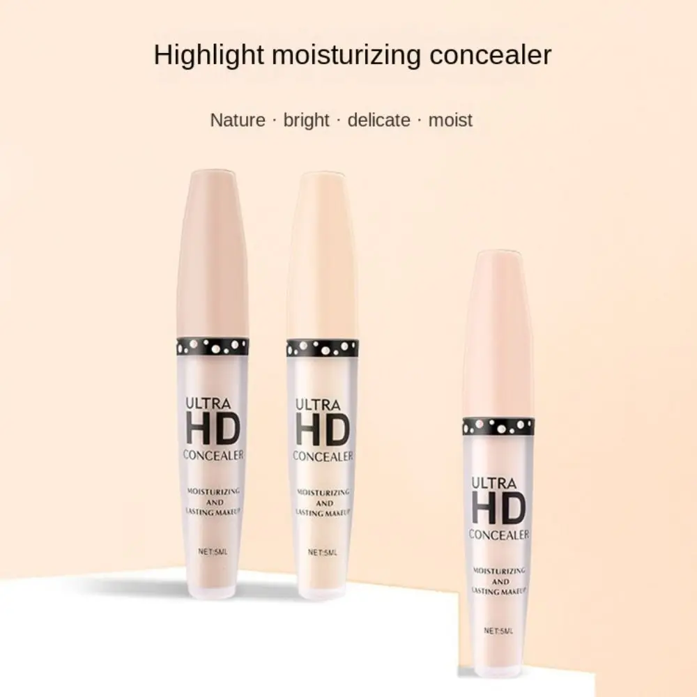 Hydraterende Schaduwcrème Draagbare Gladde Waterdichte Vloeibare Concealer Olie Controle Blikken Gezicht Contour Marbelstekers Vrouwen