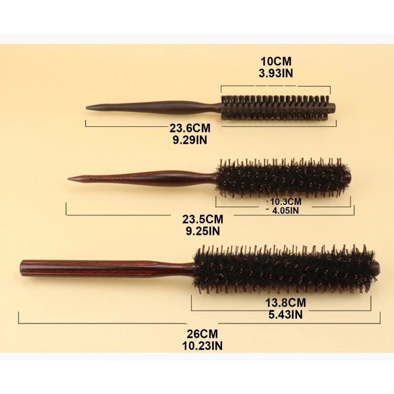 652F Bristle Anti-Static หวี Detangling แปรงผมนวดหนังศีรษะ Hairdressing เครื่องมือจัดแต่งทรงผมสำหรับ Salon Home ใช้