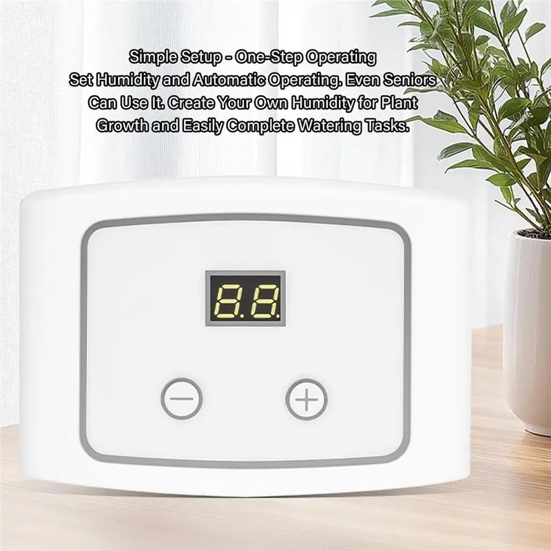 WCS-Smart Home And Office Compatible 1 Set Watering System, Drip Irrigation Kit,Adjustable Flow Control Plant Irrigation Device