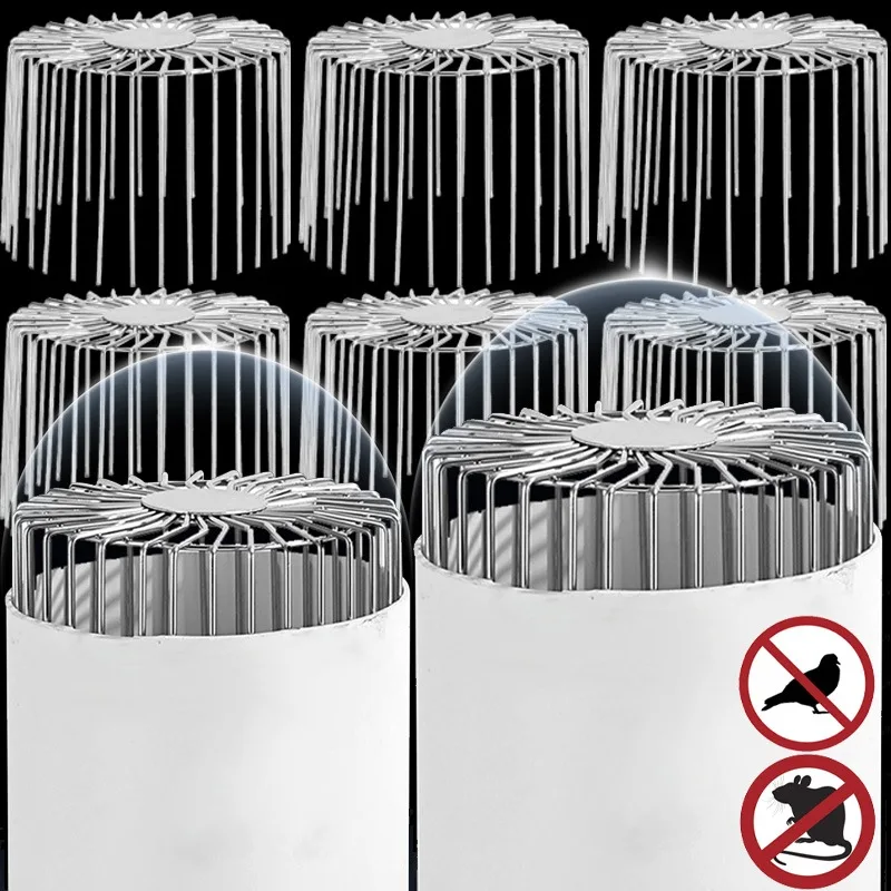 

3 Size Downpipe Strainer Gutter Guard Stainless Steel Anti-blocking Balcony Drainage Cover Anti Rodent Anti Bird Drain Grille